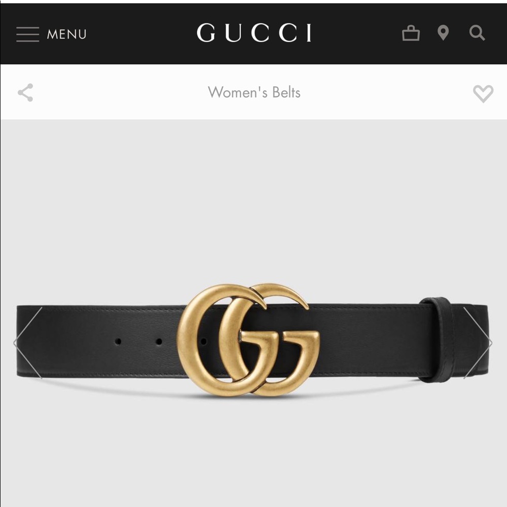Gucci belt